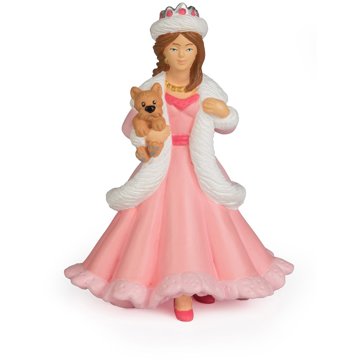

PAPO Princezna v řužových šatech se psem