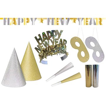 

FOLAT Párty sada happy new year - silvestr - 27 ks