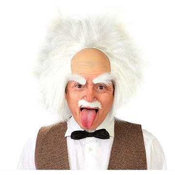 

GUIRCA Bílá paruka Einstein