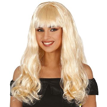 

GUIRCA Blond vlnité vlasy s ofinou