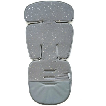 

Pinkie prodloužená podložka Shine Gold Grey