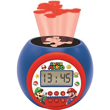 

Lexibook Dětský budík Super Mario s projektorem
