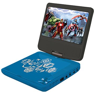 

Lexibook Přenosný DVD přehrávač 7" Avengers