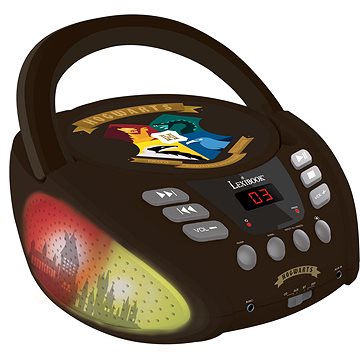 

Lexibook Přenosný Bluetooth CD přehrávač Herry Potter se světelnými efekty