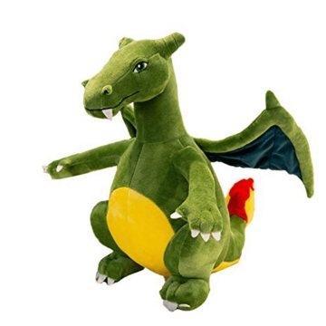 

Plush Pokémon Charizard zelený, 23 cm