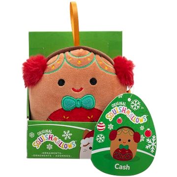 

Squishmallows Vánoční ozdoba Perníček Cash