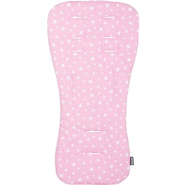 

CHIPOLINO Měkká podložka do kočárku Pink stars