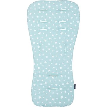 

CHIPOLINO Měkká podložka do kočárku Mint stars