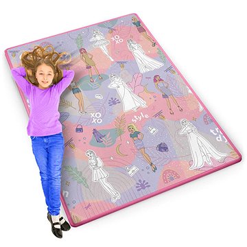 

Ricokids Válcovaná pěnová podložka na vybarvování Dívka