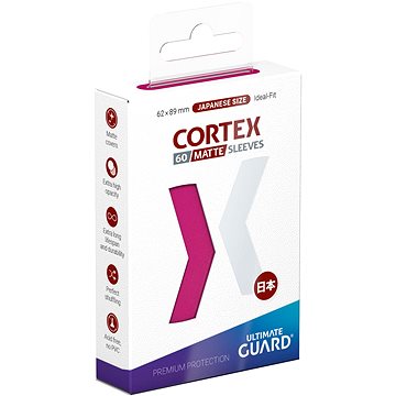 Ultimate Guard - obaly na karty - Cortex Sleeves Japanese Size Matte Pink 60 ks
