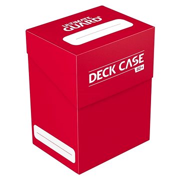 

Ultimate Guard Red Deck Case 80+