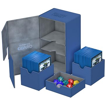 Ultimate Guard - Twin Flip 'n' Tray krabička 200+ (Blue)