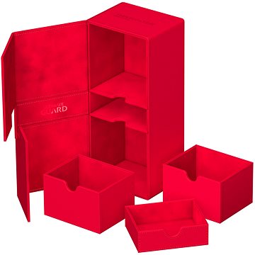 Ultimate Guard Twin Flip`n`Tray 266+ Xenoskin Red