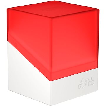 Ultimate Guard Boulder Deck Case 100+ SYNERGY Red/White