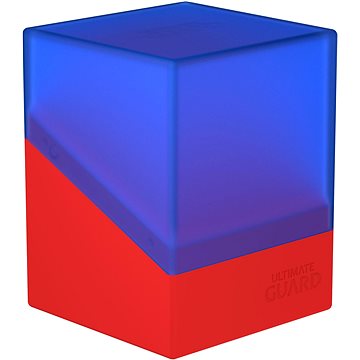 Ultimate Guard Boulder Deck Case 100+ SYNERGY Blue/Red