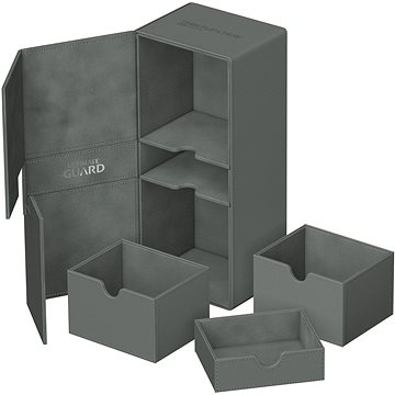 

Ultimate Guard Twin Flip`n`Tray 266+ Xenoskin Grey