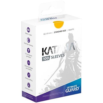 

Ultimate Guard - Katana Sleeves Yellow 100 obalů