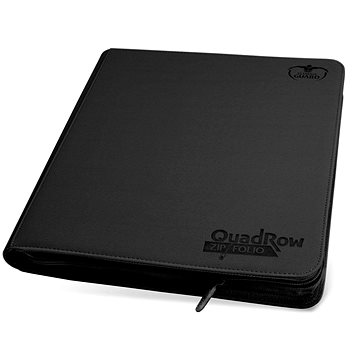 Ultimate Guard 24-Pocket QuadRow ZipFolio XenoSkin Black Album
