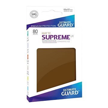 

Ultimate Guard - Supreme UX Obaly 80 ks - Matte Brown