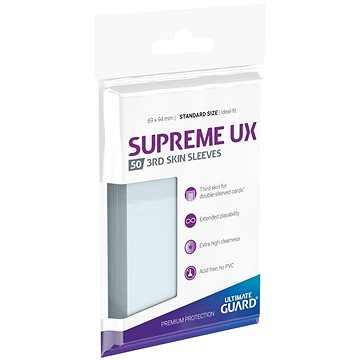 

Ultimate Guard - Supreme UX 3rd Skin Obaly 50 ks - Transparent