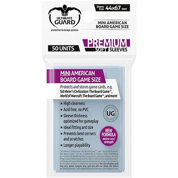 

Ultimate Guard - Premium Soft obaly pro Mini American deskové hry