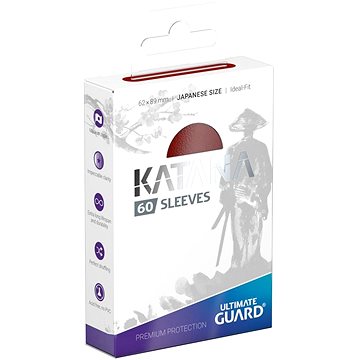 

Ultimate Guard - Katana Sleeves Japanese Size Red 60 obalů
