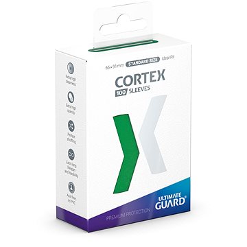 

Ultimate Guard - obaly na karty - Cortex Sleeves Standard Size Green 100 ks