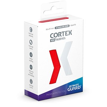 

Ultimate Guard - obaly na karty - Cortex Sleeves Standard Size Red 100 ks