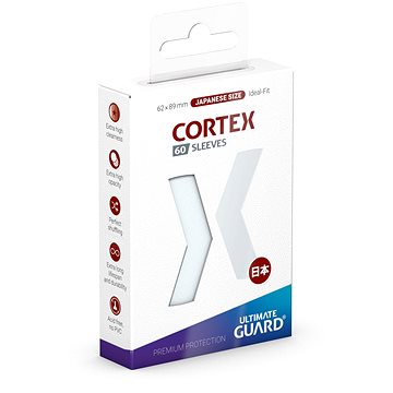 

Ultimate Guard - obaly na karty - Cortex Sleeves Japanese Size Transparent 60 ks