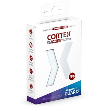 Ultimate Guard - obaly na karty - Cortex Sleeves Japanese Size Matte Transparent 60 ks