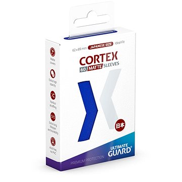 Ultimate Guard - obaly na karty - Cortex Sleeves Japanese Size Matte Blue 60 ks