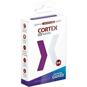 

Ultimate Guard - obaly na karty - Cortex Sleeves Japanese Size Purple 60 ks