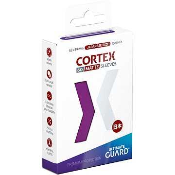 Ultimate Guard - obaly na karty - Cortex Sleeves Japanese Size Matte Purple 60 ks