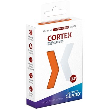 

Ultimate Guard - obaly na karty - Cortex Sleeves Japanese Size Orange 60 ks