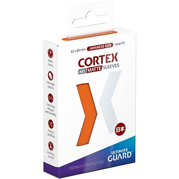 

Ultimate Guard - obaly na karty - Cortex Sleeves Japanese Size Matte Orange 60 ks