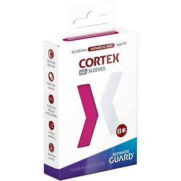Ultimate Guard - obaly na karty - Cortex Sleeves Japanese Size Pink 60 ks