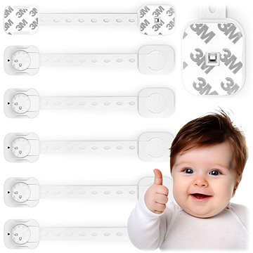 

Ricokids Bezpečnostní zařízení pro otevírání skříněk 798200 6 ks bílá