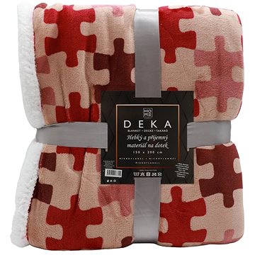 

Home Elements Mikroflanelová deka s beránkem Puzzle