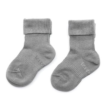 

KipKep Dětské ponožky Stay-on-Socks 12-18m 2páry Grey