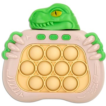 

MG Pop It Dino interaktivní hračka pro děti, zelená