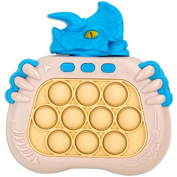 

MG Pop It Dino interaktivní hračka pro děti, modrá