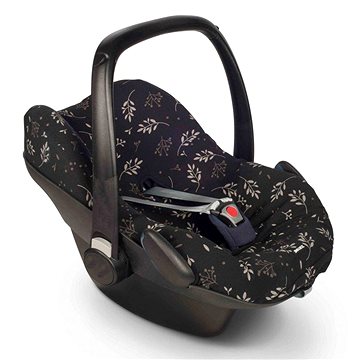 

Dooky Potah na autosedačku Seat Cover 0+ Romantic Leaves Black