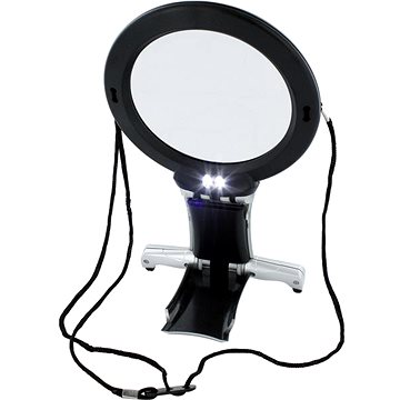 

SHESTO Lightcraft stolní lupa 2 × s LED osvětlením