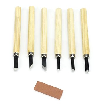 

SHESTO Modelcraft řezbářské nástroje s brusným kamenem (sada)
