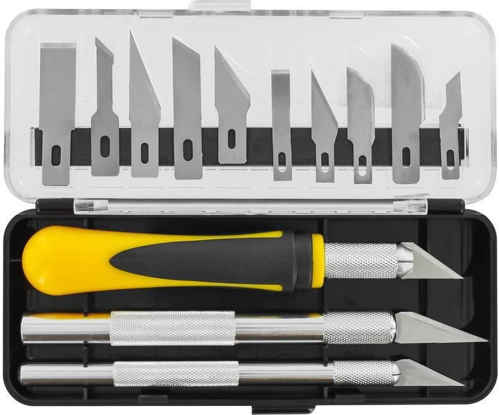 SHESTO Modelcraft sada 3 nožů s 13 čepelemi