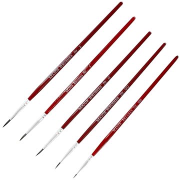 

SHESTO Modelcraft štětec se sobolí srsti (velikosti 000, 00, 0, 1, 2)