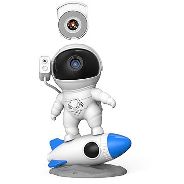

Bolong Projektor galaxie ve tvaru kosmonauta, 13 kazet, projekce vesmírných těles