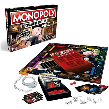 Monopoly Cheaters CZ - Desková hra