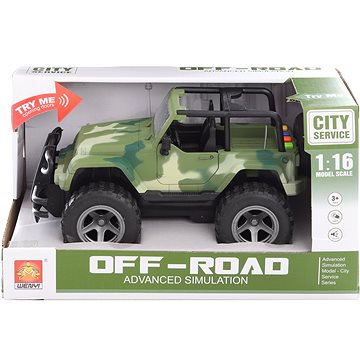 

Jeep vojenský na baterie