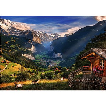 

TREFL Premium Plus Photo Odyssey: Lauterbrunnen, Švýcarsko 1000 dílků